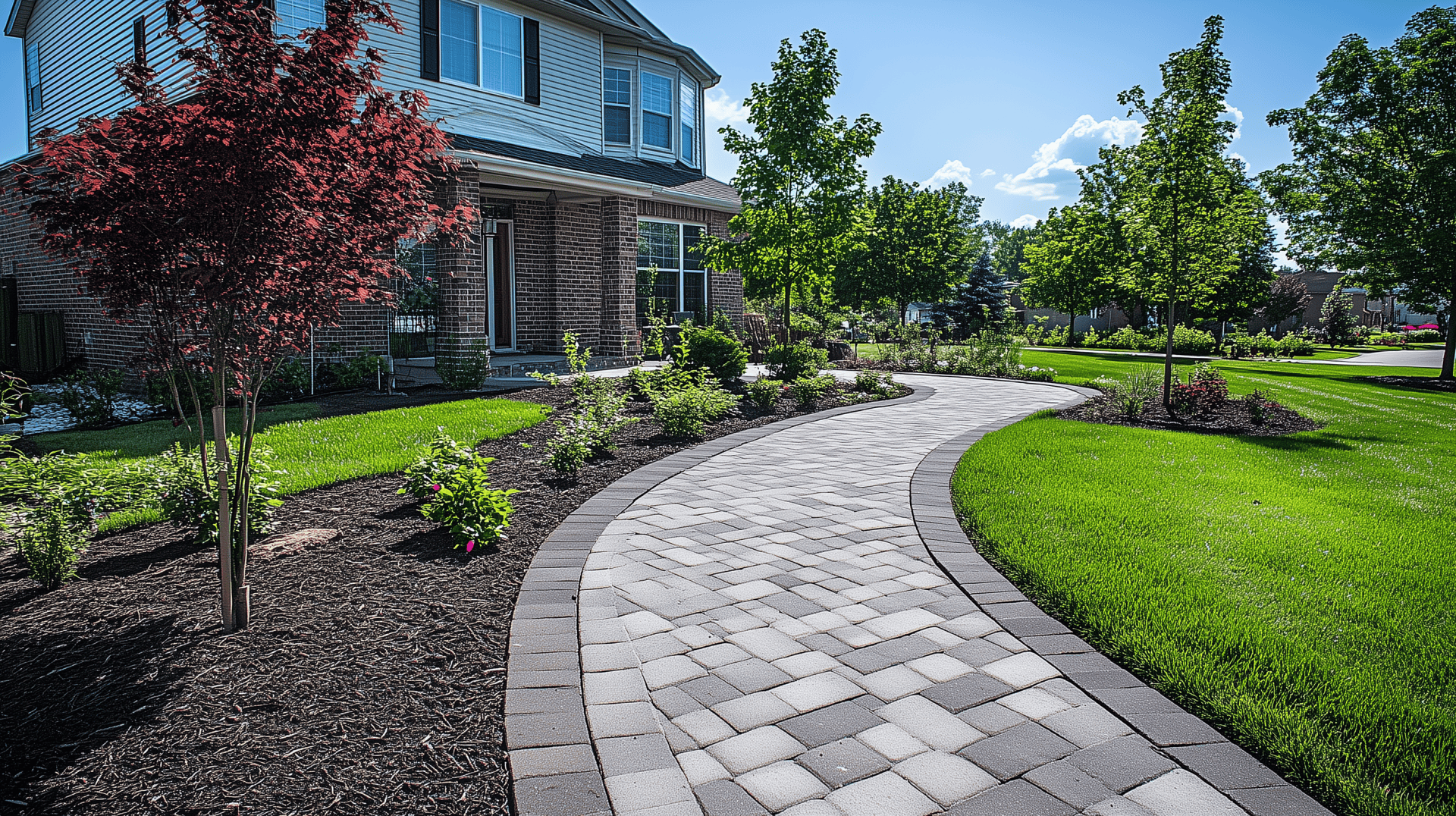 The Benefits of Installing Paver Walkways in Your Yard - Bill's Lawn ...